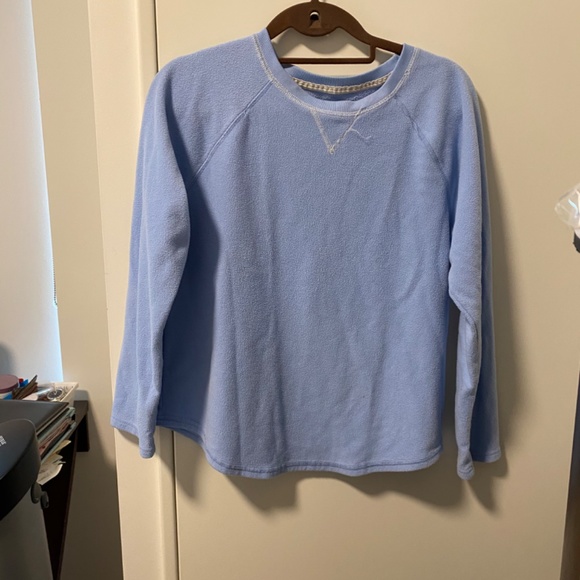Soft blue pajama top - Picture 3 of 7